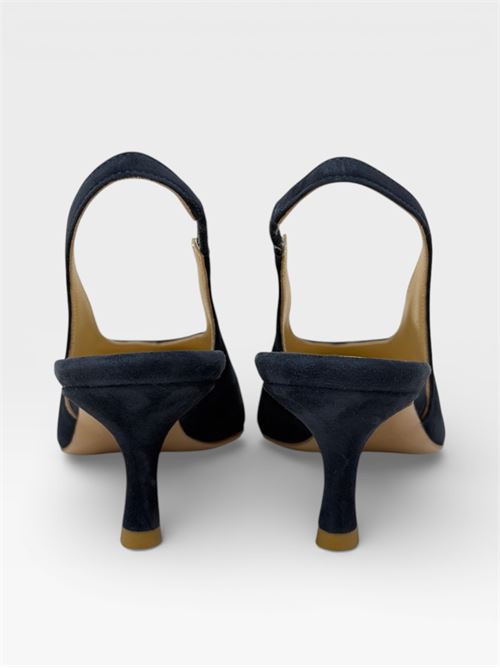 Décolleté Slingback in Camoscio Blu IL LACCIO | B35CAMOSCIOBLU